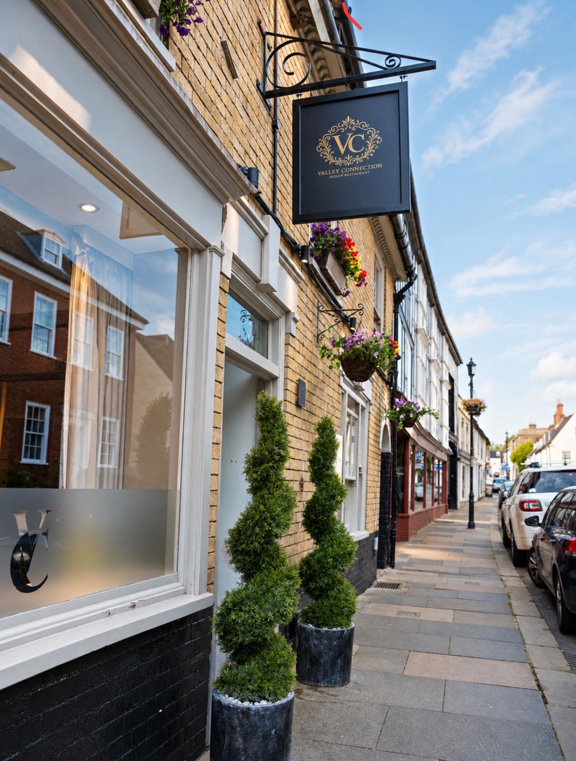 Valley Connection restaurant exterior on Churchgate Street